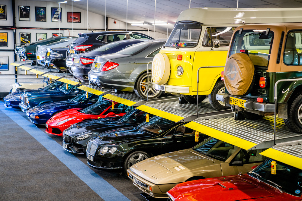 Car Storage Facility in Leicestershire