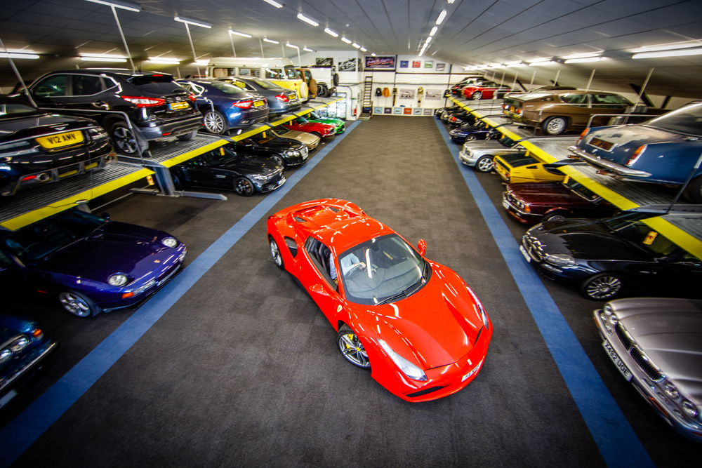 Ariel shot with a 488 in Oakham